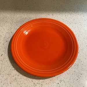 Fiestaware dinner plate